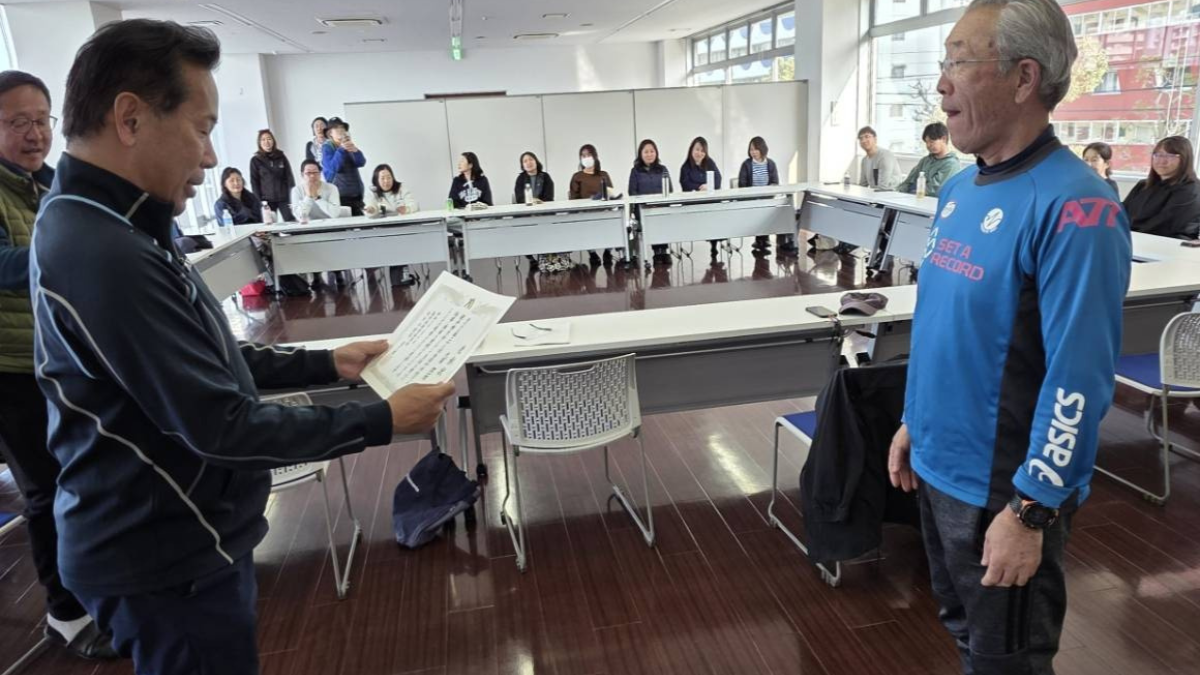 九冨コーチ表彰